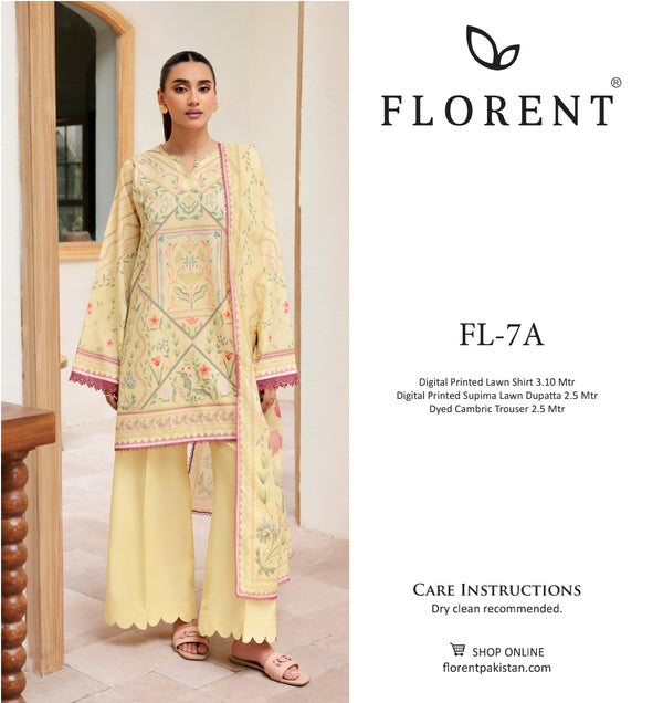 FLORENT LUXURY LAWN STITCHED | D-10
