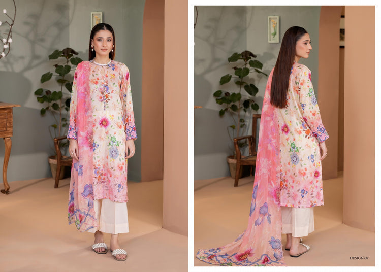 RANG PASAND GULJEE UNSTITCHED LAWN D-08
