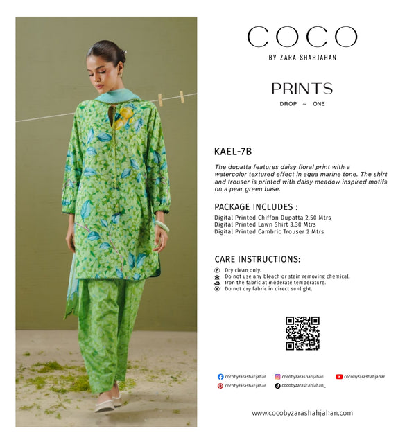 COCO BY ZARA SHAHJAHAN PRINTS Kael-7B