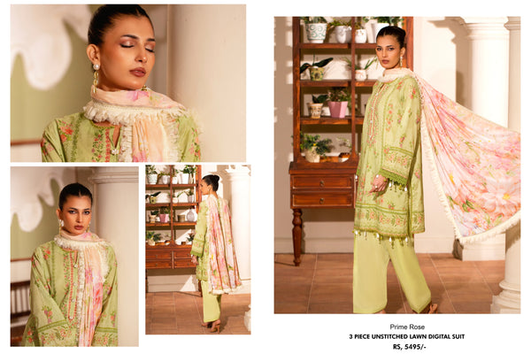 MAUSUMMERY STITCHED 3PC | D-08