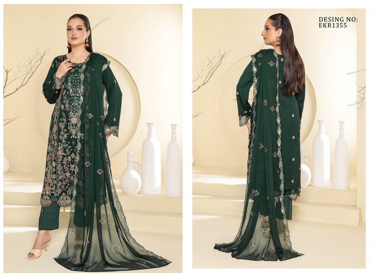 RAISE BY BIN HAMEED SEMI-STITCHED 3PC | D-02