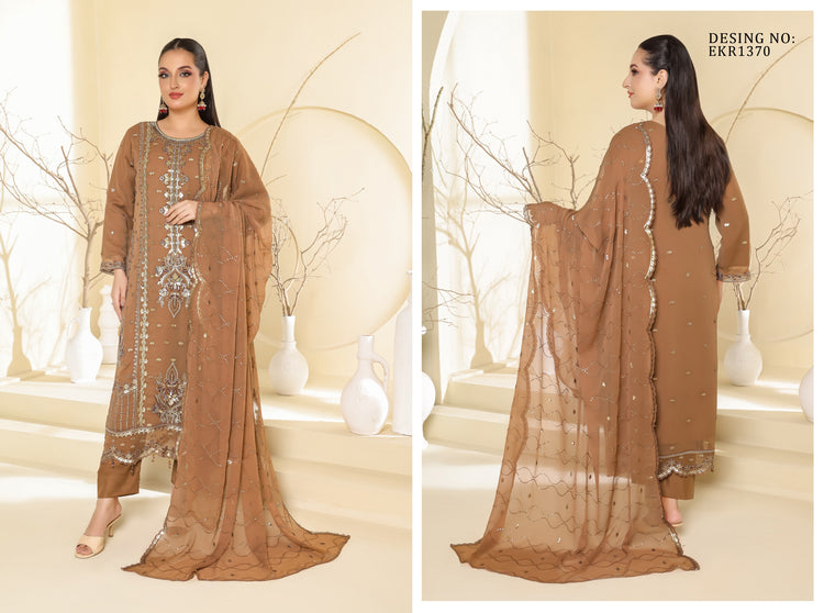 RAISE BY BIN HAMEED SEMI-STITCHED 3PC | D-05