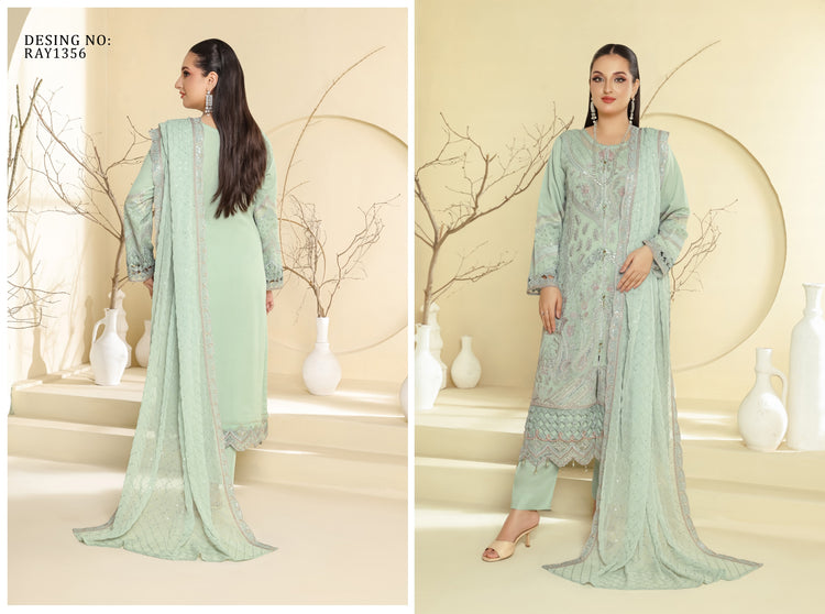 RAISE BY BIN HAMEED SEMI-STITCHED 3PC | D-03