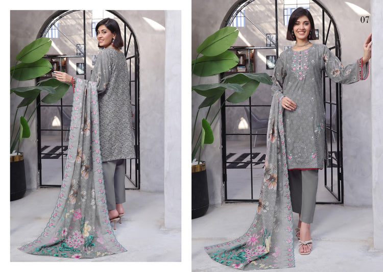 RINA LAWN BY BIN HAMEED | D-07