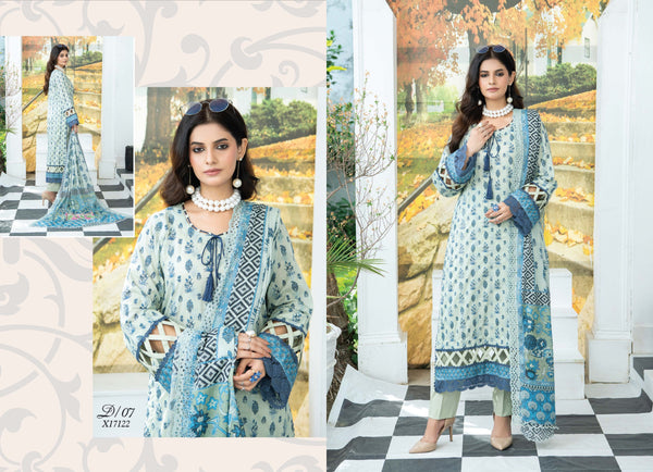 MASHAAL BY RIAZ ARTS | UN-STITCHED 3PC |D-03