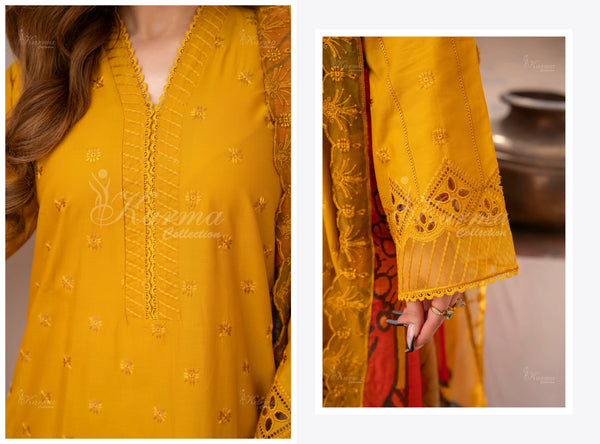 SAFINA LAWN STITCHED KARMA KC-1363