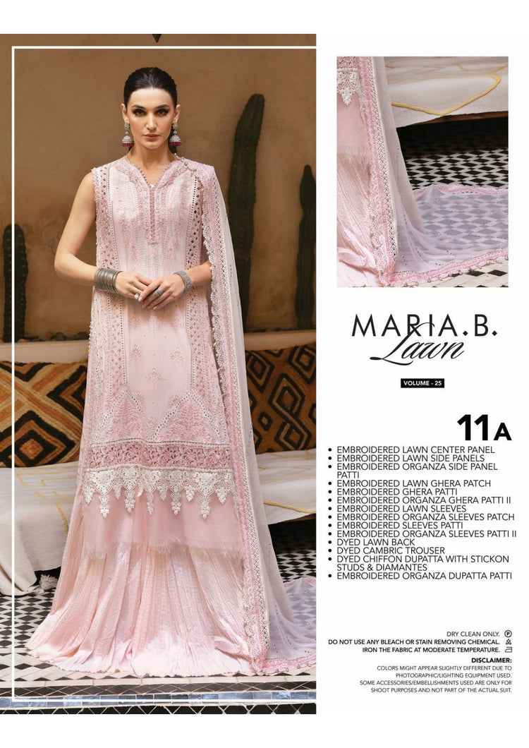 MARIA B LUXURY UNSTITCHED LUXURY LAWN (11-A)