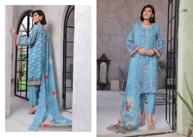 RINA LAWN BY BIN HAMEED | D-09