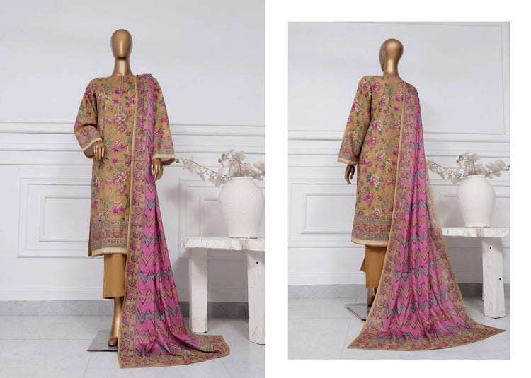 SADABAHAR PREMIUM PRINTED LAWN D-02