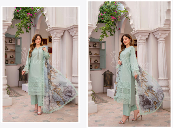 SAFINA LAWN STITCHED KARMA KC-1357