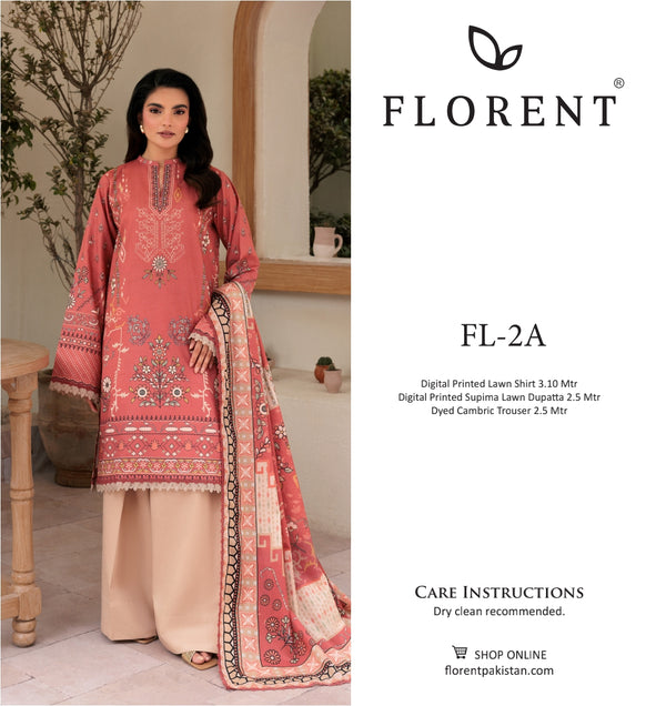 FLORENT LUXURY LAWN STITCHED | D-03