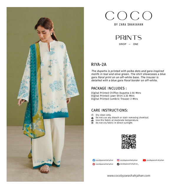 COCO BY ZARA SHAHJAHAN PRINTS Riya-2A