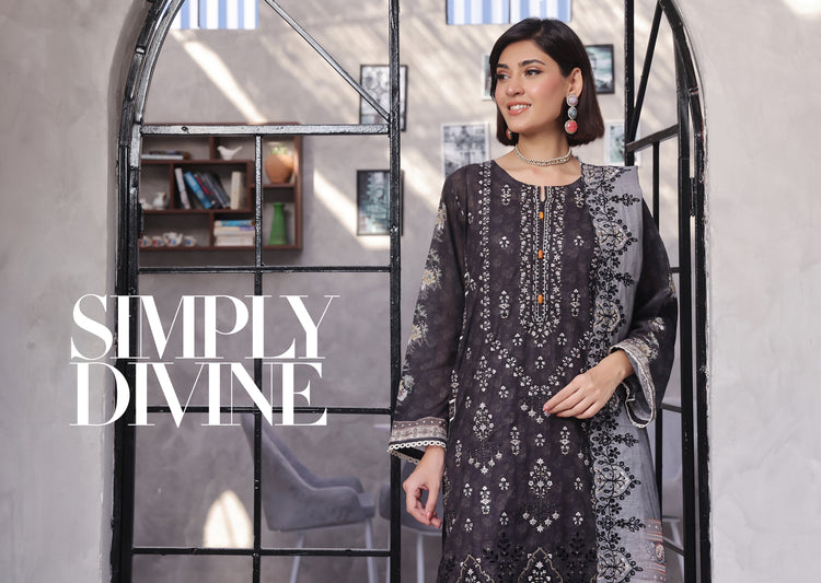 RINA LAWN BY BIN HAMEED | D-01