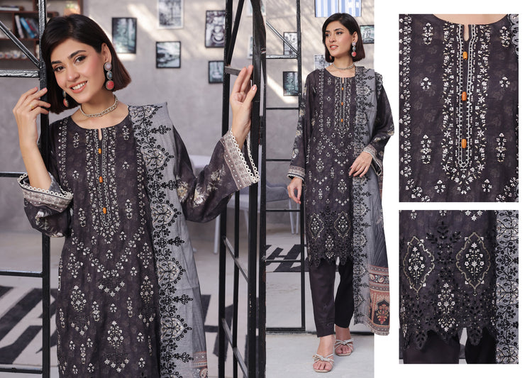 RINA LAWN BY BIN HAMEED | D-01