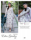 EDEN GARDEN BY HUMDUM UN-STITCHED 3PC | D-07