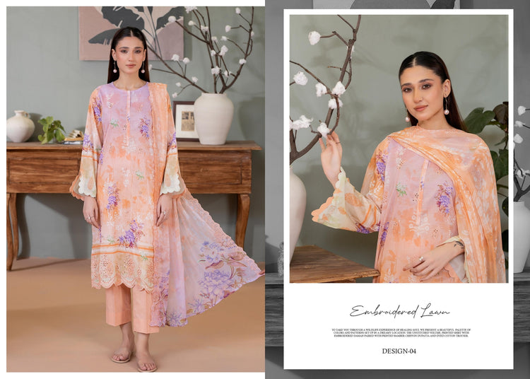 RANG PASAND GULJEE UNSTITCHED LAWN D-04