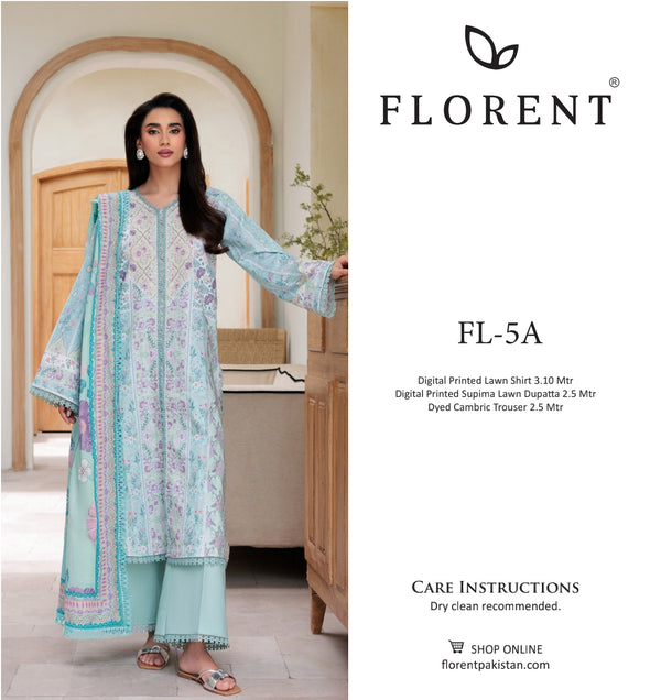 FLORENT LUXURY LAWN STITCHED | D-05