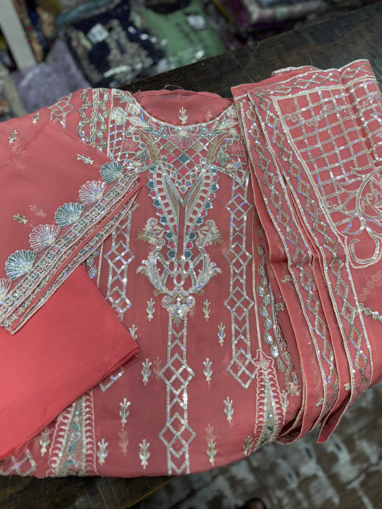 RAISE BY BIN HAMEED SEMI-STITCHED 3PC | D-10