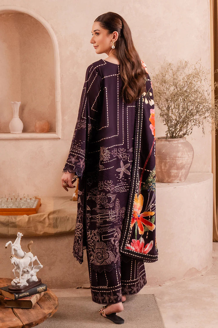 AMAL BY ZOYA AHMAD LAWN STITCHED -07
