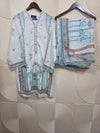 SANA SAFINAZ LUXURY EID PRET SS24ESE272P2D KURTI AND DUPATTA D-07