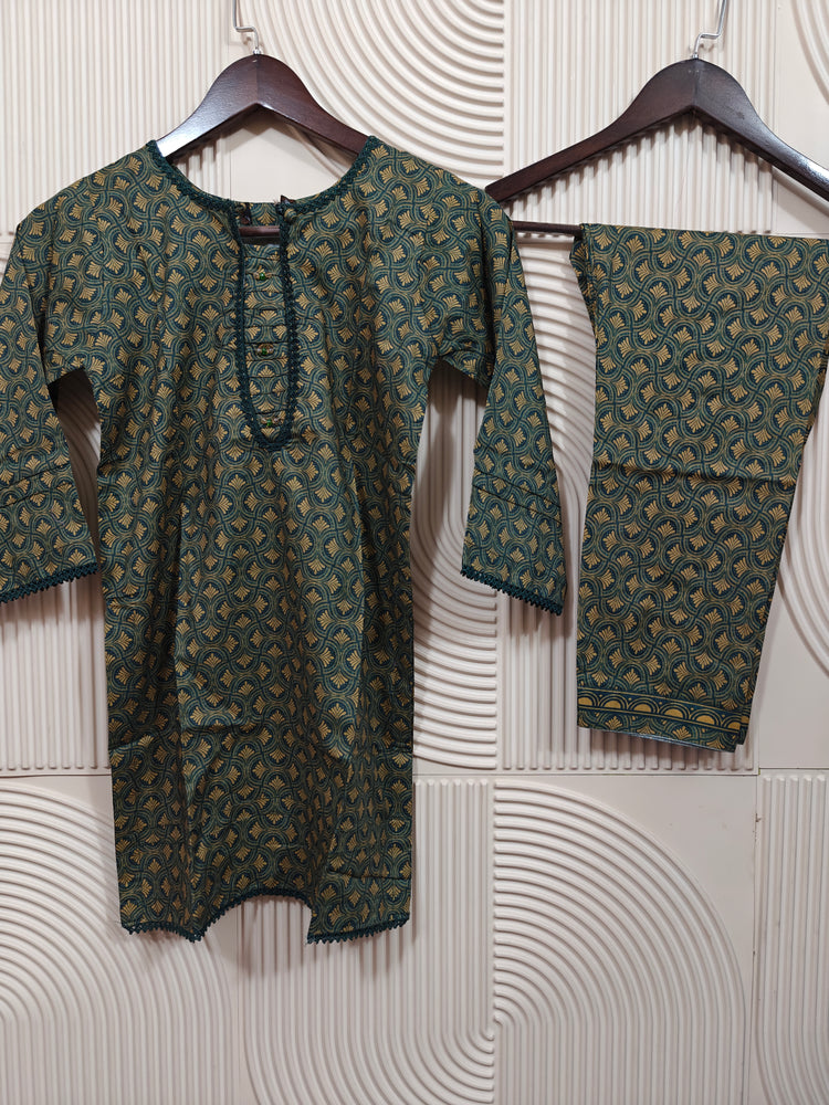 ZOYA AHMAD PREMIUM KIDS WEAR CORD SET D-01