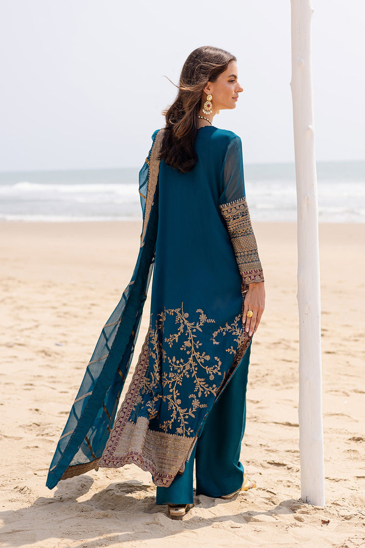 ZYRA FREESIA 3 Piece Embroirdered Chiffon Aadhya - FW40052