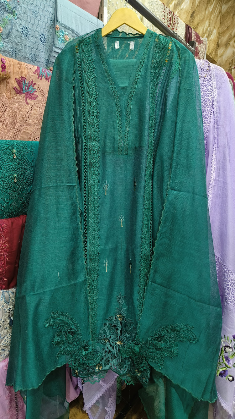 ZOYA AHMED SEMI-STITCHED LUXURY COLLECTION -ZA-10