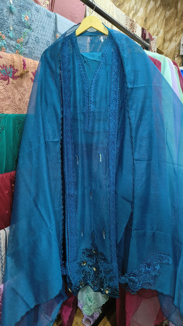 ZOYA AHMED SEMI-STITCHED LUXURY COLLECTION -ZA-09