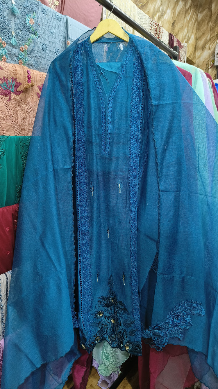 ZOYA AHMED SEMI-STITCHED LUXURY COLLECTION -ZA-09