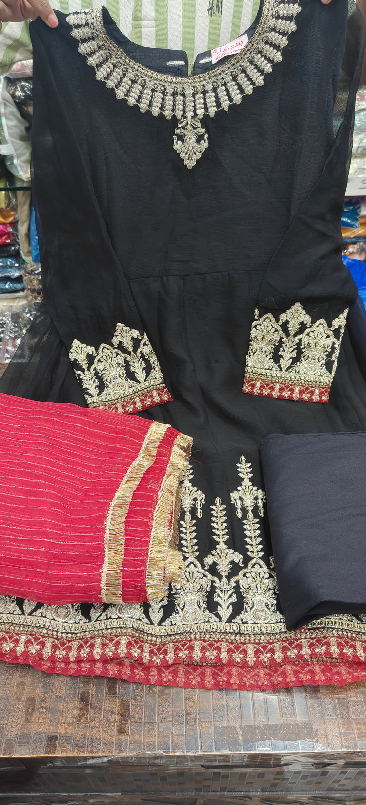 ZOYA AHMED CHIFFON FORMAL KIDS WEAR D-01