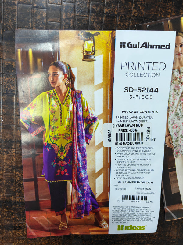 RANG SAAZ BY GUL AHMED SD-52144