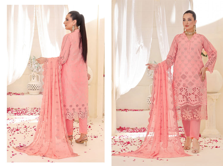 KINZA CHICKEN KARI UN-STITCHED COLLECTION BY BIN HAMEED 24'-04