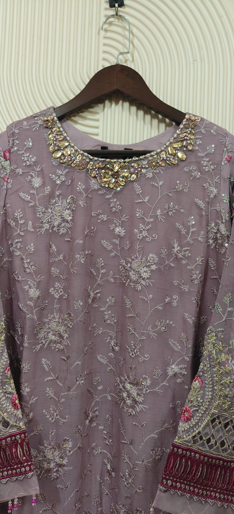 ZOYA AHMED FUCHSIA FORMALS D-08