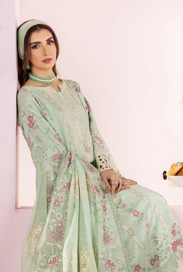 SAAD SHAIKH TROPICAL SILK-NORA