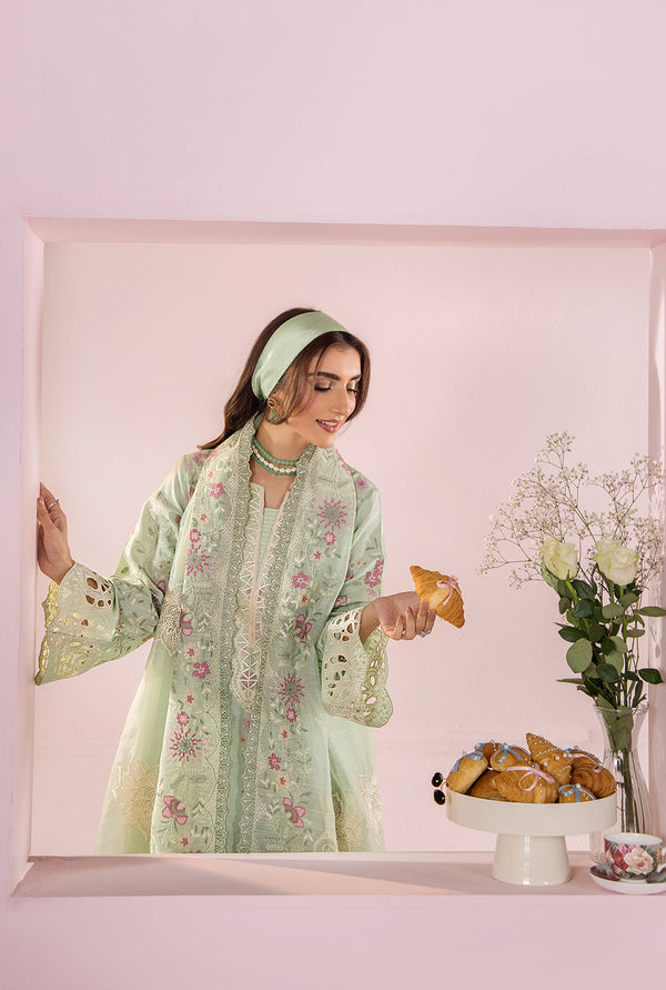 SAAD SHAIKH TROPICAL SILK-NORA