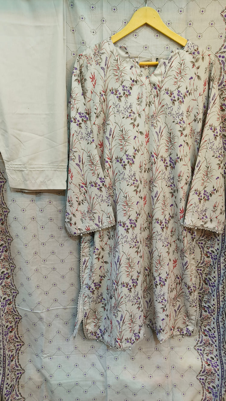 ZOYA AHMED SUMMER LAWN STITCHED 3PC-D07