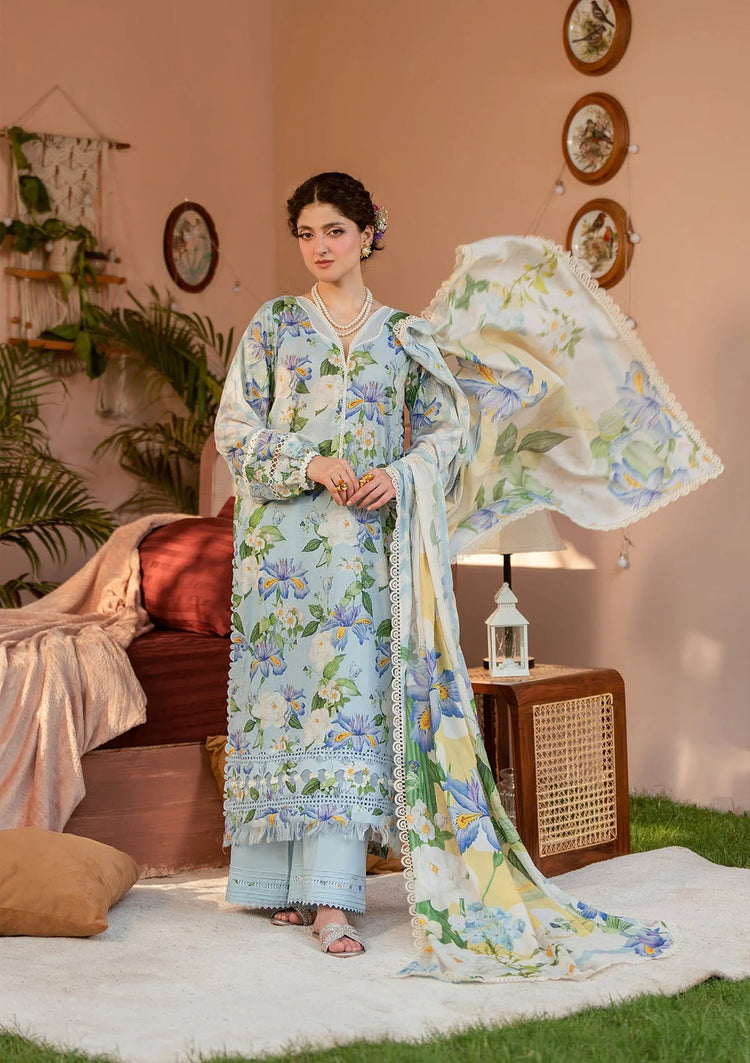ELAF PRINTS:-6B SERENE FLEUR