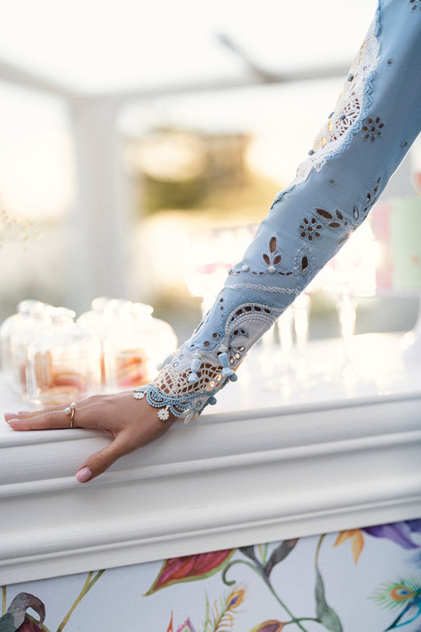 QALAMKAR CHIKANKARI 25 CS-01 Tasha