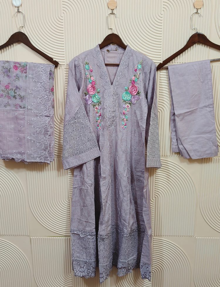 KARMA LAWN STITCHED D-06