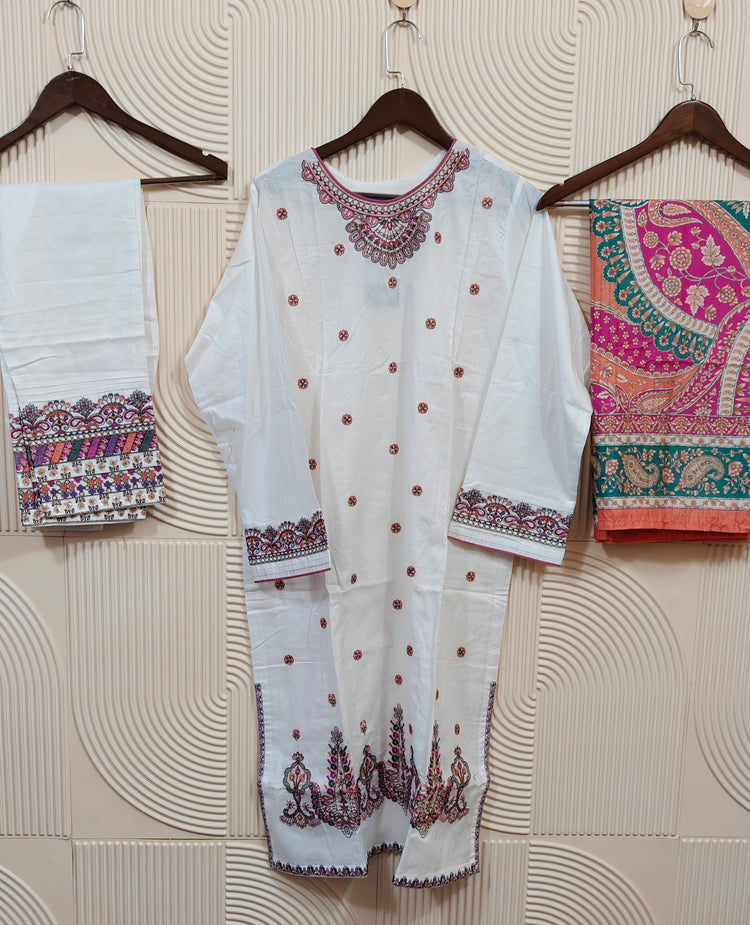 ZOYA AHMED TEHWAR STITCHED LAWN D-03