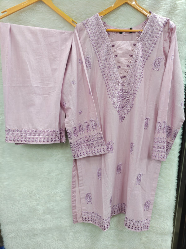 SADABAHAR EMBROIDERED CORD SET | D-06