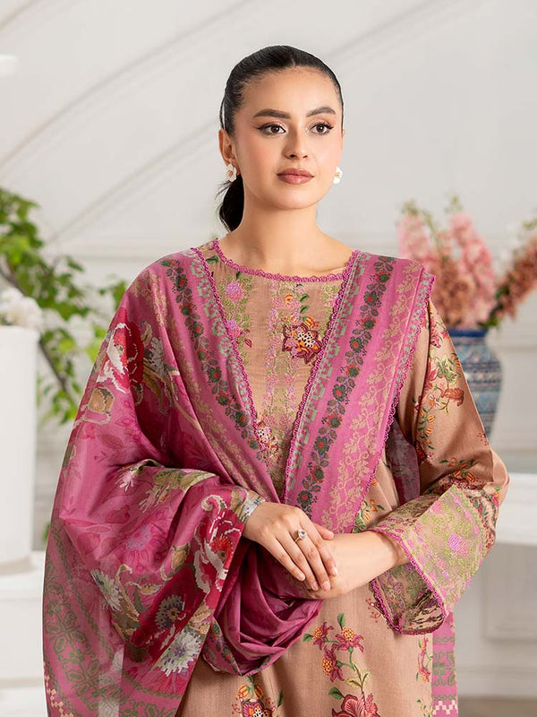 GULL BAHAR 3-Piece Unstitched Digital Printed Lawn Suit