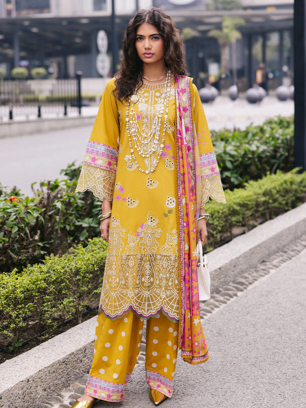 MAHNUR BROADWAY 25' Buttercup | 3 PC Lawn