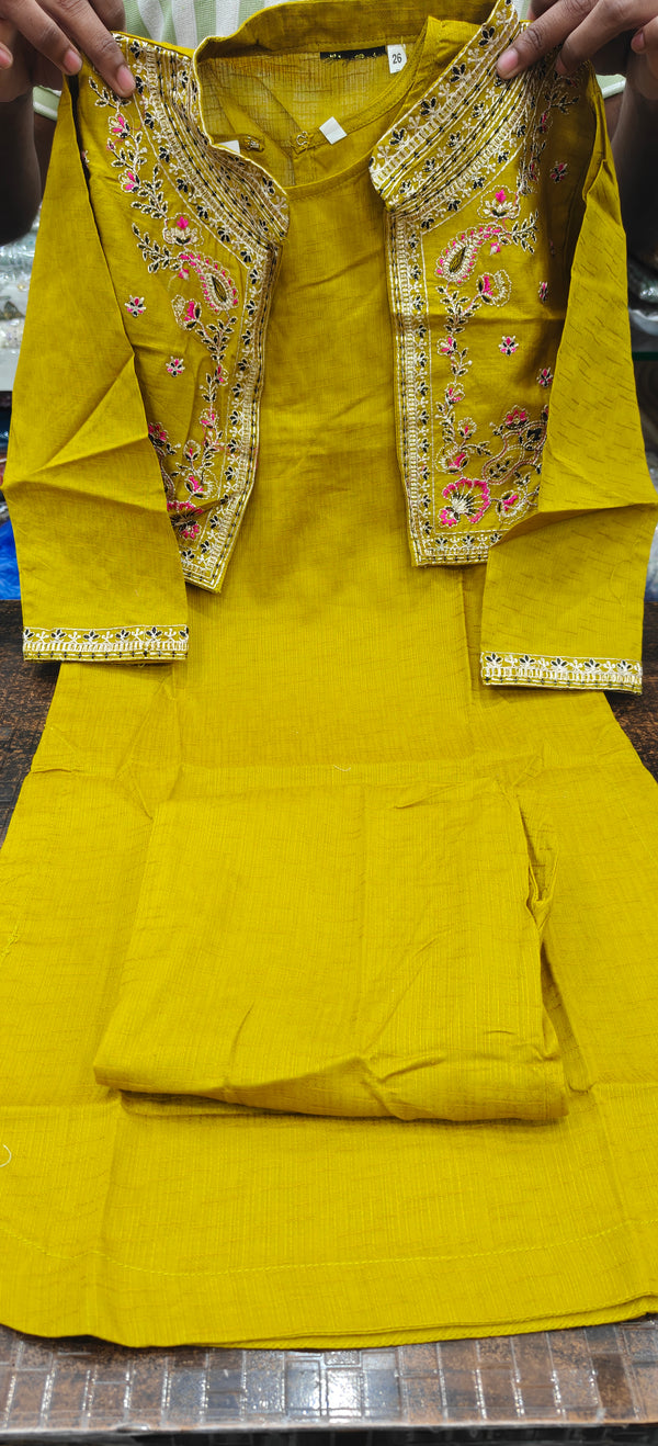 ZOYA AHMAD KIDS CORD SETS 25- 131