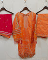 ZOYA AHMAD FUCHSIA FANCY LAWN STITCHED D-03
