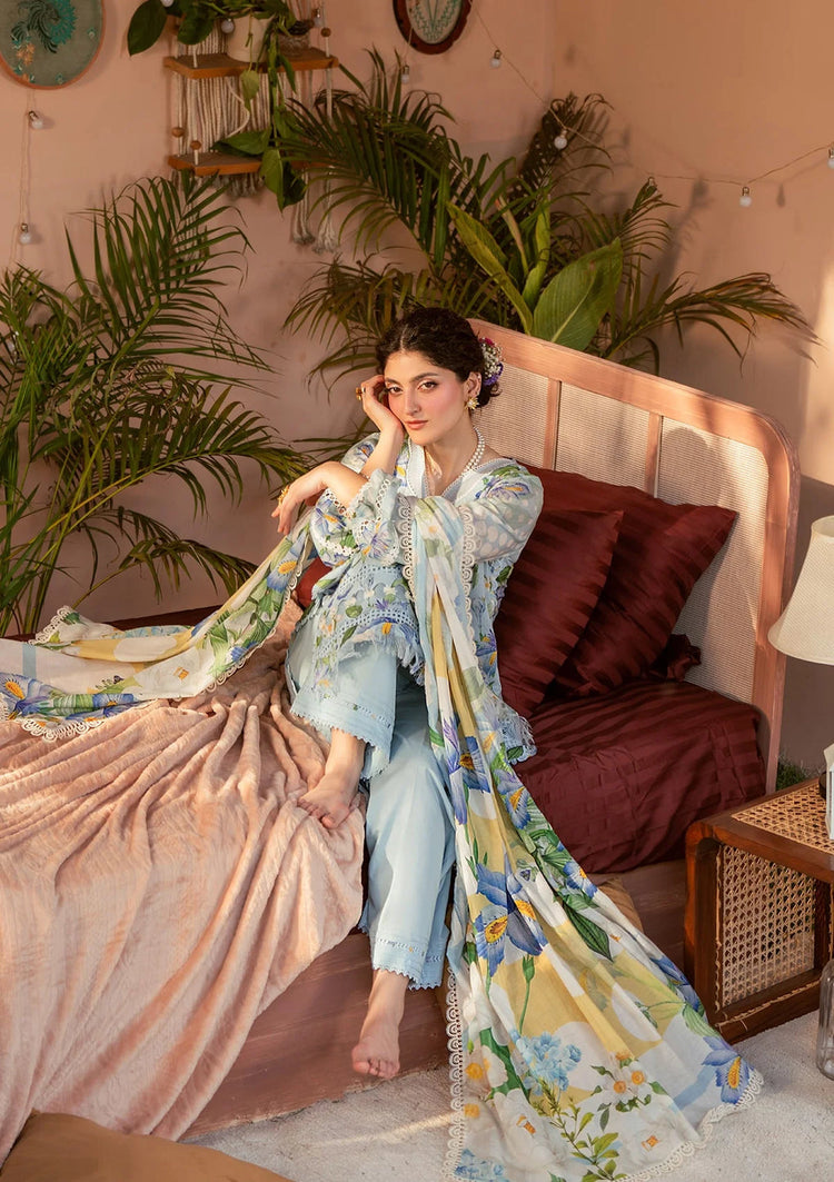 ELAF PRINTS:-6B SERENE FLEUR