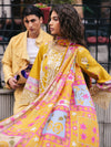 MAHNUR BROADWAY 25' Buttercup | 3 PC Lawn