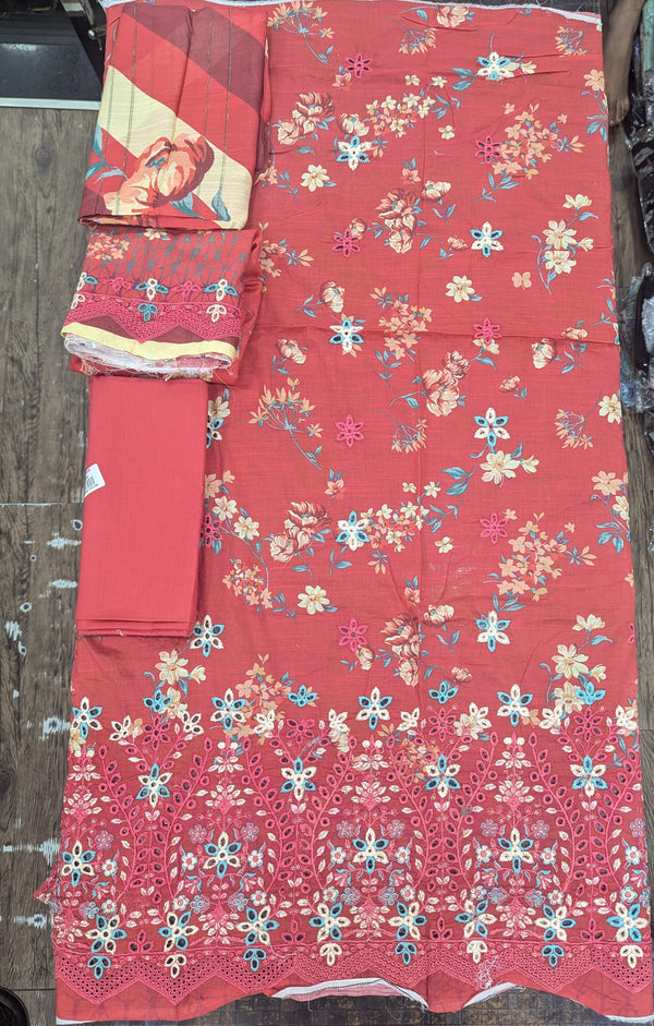 Gardenia Chikankari Lawn Un-stitched by zainab fazlani - GDP-102