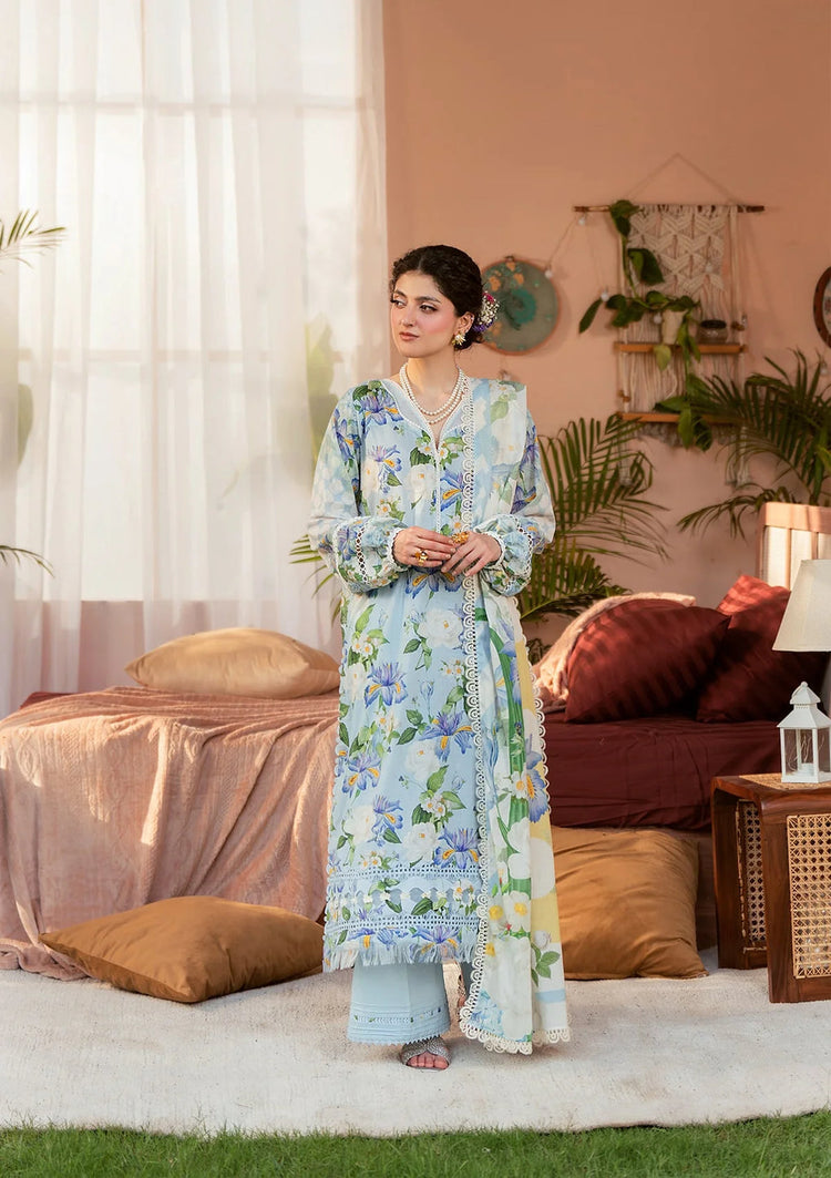ELAF PRINTS:-6B SERENE FLEUR