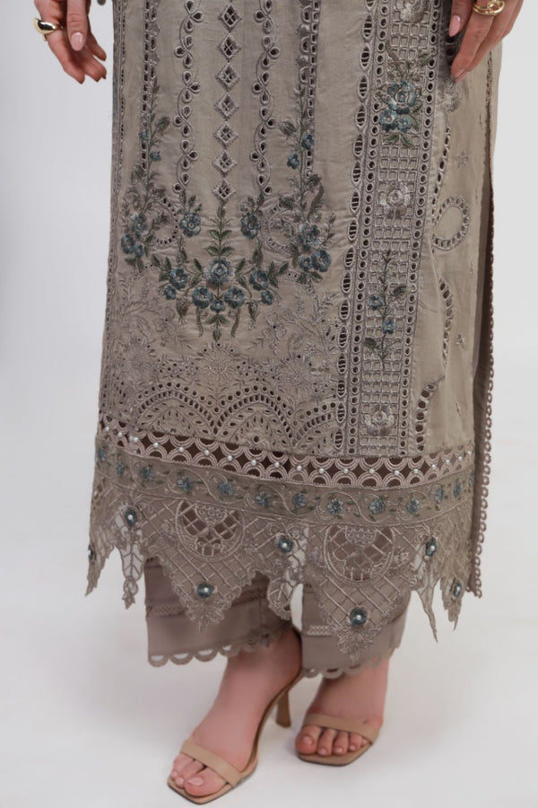 Gulmina by Marwat Textile-Grey Dusk